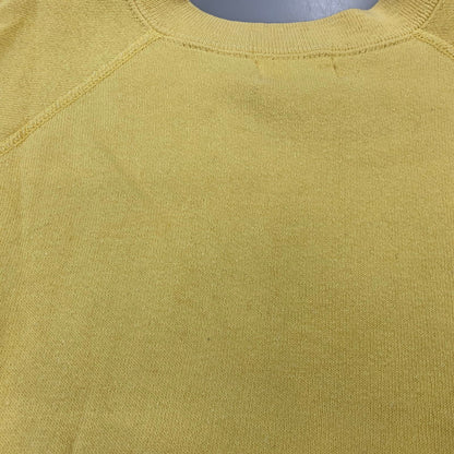 【現状渡し品】【メンズ】 AKOM アコム SPORTSWEAR RAGLAN SLEEVE SS SWEAT SHIRT スポーツウエア ラグラン スリーブ ショートスリーブ スウェット シャツ トップス 半袖 146-260915-cs-05-izu サイズ：XL カラー：イエロー 万代Net店