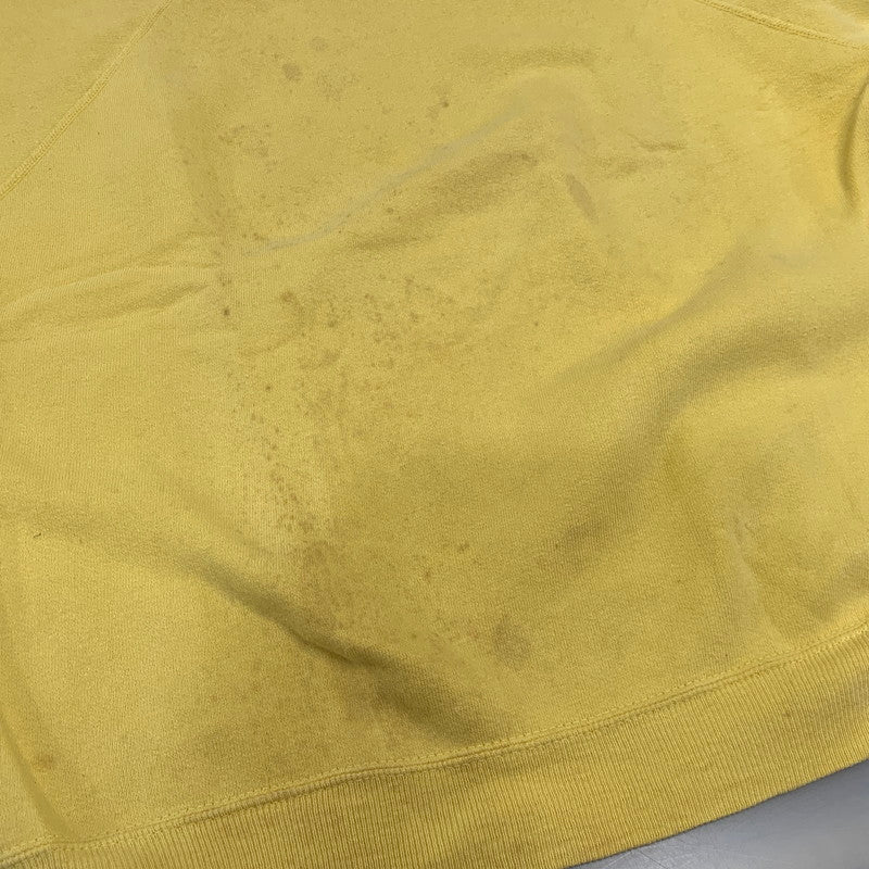 【現状渡し品】【メンズ】 AKOM アコム SPORTSWEAR RAGLAN SLEEVE SS SWEAT SHIRT スポーツウエア ラグラン スリーブ ショートスリーブ スウェット シャツ トップス 半袖 146-260915-cs-05-izu サイズ：XL カラー：イエロー 万代Net店
