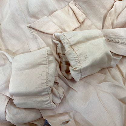 【現状渡し品】【メンズ】 PILGRIM ピルグリム 雪タグ NYLON WOVEN WITH ACETATE LS SHIRT ロングスリーブ シャツ トップス　 146-260917-kh-16-izu サイズ：M カラー：サーモンピンク系 万代Net店