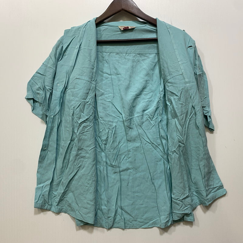 【中古品】【メンズ】 PENNEY'S TOWNCRAFT ぺニーズ タウンクラフト 50-60S SS SHIRT ショートスリーブ シャツ トップス 半袖 146-260918-cs-02-izu サイズ：M カラー：ライトブルー 万代Net店