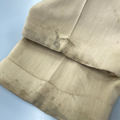 【現状渡し品】【メンズ】 HUBBARD SLACKS ハバード・スラックス 50S 2-TUCK タック SLACKS PANTS スラックス パンツ ズボン ボトムス 157-260915-ya-13-izu サイズ：下記参照 カラー：ベージュ 万代Net店