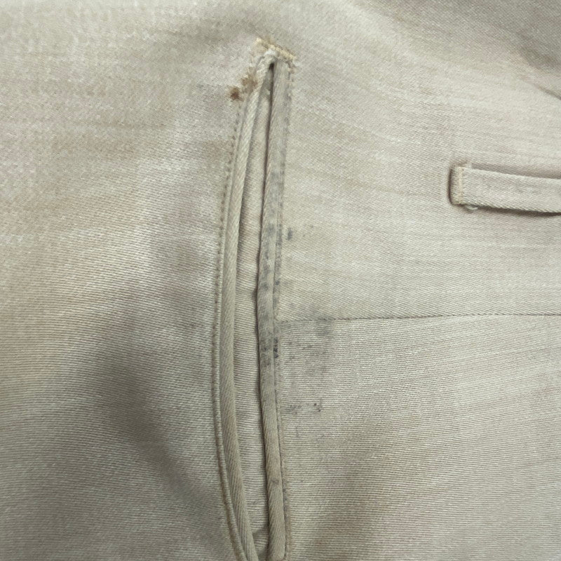 【現状渡し品】【メンズ】 HUBBARD SLACKS ハバード・スラックス 50S 2-TUCK タック SLACKS PANTS スラックス パンツ ズボン ボトムス 157-260915-ya-13-izu サイズ：下記参照 カラー：ベージュ 万代Net店