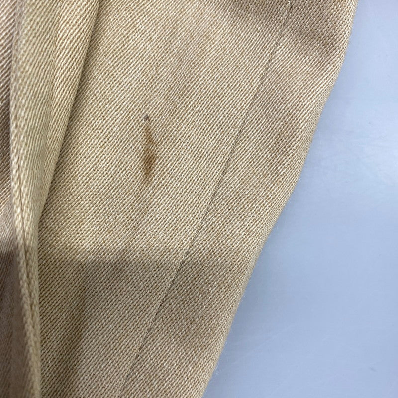 【現状渡し品】【メンズ】 HUBBARD SLACKS ハバード・スラックス 50S 2-TUCK タック SLACKS PANTS スラックス パンツ ズボン ボトムス 157-260915-ya-13-izu サイズ：下記参照 カラー：ベージュ 万代Net店