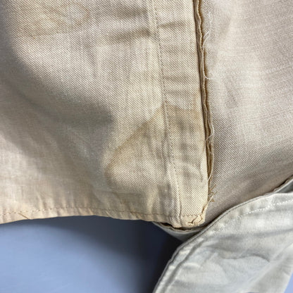 【現状渡し品】【メンズ】 HUBBARD SLACKS ハバード・スラックス 50S 2-TUCK タック SLACKS PANTS スラックス パンツ ズボン ボトムス 157-260915-ya-13-izu サイズ：下記参照 カラー：ベージュ 万代Net店