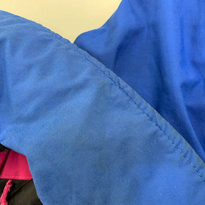 【現状渡し品】【メンズ】 EDDIE BAUER エディー・バウアー 黒タグ 80S NYLON ANORAK JACKET ナイロン アノラック ジャケット アウター 146-260922-ya-05-izu サイズ：L カラー：ブルー 万代Net店