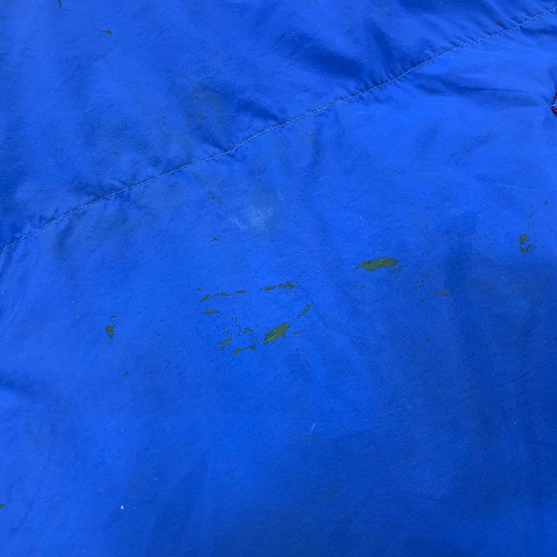 【現状渡し品】【メンズ】 EDDIE BAUER エディー・バウアー 黒タグ 80S NYLON ANORAK JACKET ナイロン アノラック ジャケット アウター 146-260922-ya-05-izu サイズ：L カラー：ブルー 万代Net店