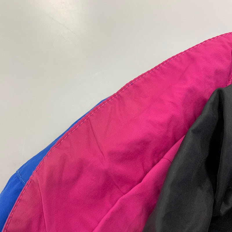 【現状渡し品】【メンズ】 EDDIE BAUER エディー・バウアー 黒タグ 80S NYLON ANORAK JACKET ナイロン アノラック ジャケット アウター 146-260922-ya-05-izu サイズ：L カラー：ブルー 万代Net店