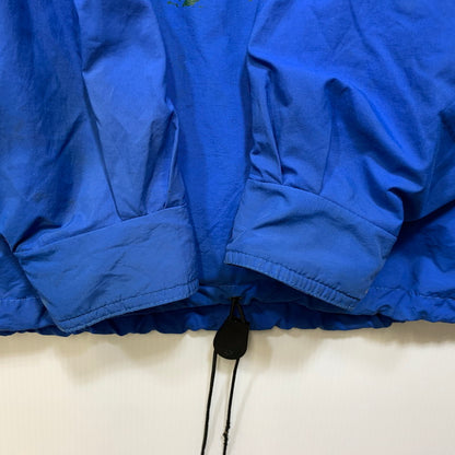 【現状渡し品】【メンズ】 EDDIE BAUER エディー・バウアー 黒タグ 80S NYLON ANORAK JACKET ナイロン アノラック ジャケット アウター 146-260922-ya-05-izu サイズ：L カラー：ブルー 万代Net店