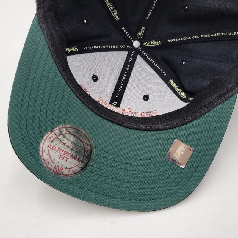 【中古品】【メンズ/レディース】 MITCHELL&NESS ミッチェル&ネス CHICAGO BULLS SNAPBACK CAP シカゴ ブルズ スナップバック キャップ 帽子 185-260920-as-16-izu サイズ：F カラー：グレー×ブラック 万代Net店