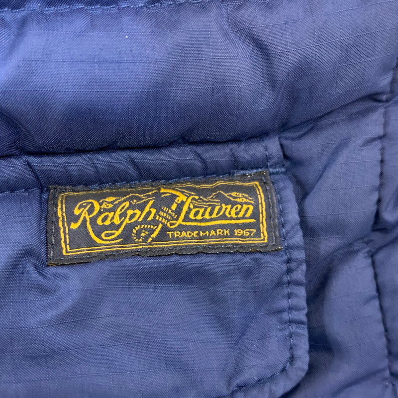 【中古品】【メンズ】 RALPH LAUREN ラルフローレン OUTDOOR TRADING アウトドア トレーディング 7186037WRBV DOWN VEST ダウン ベスト アウター 147-260922-ya-06-izu サイズ：S カラー：ネイビー×レッド 万代Net店