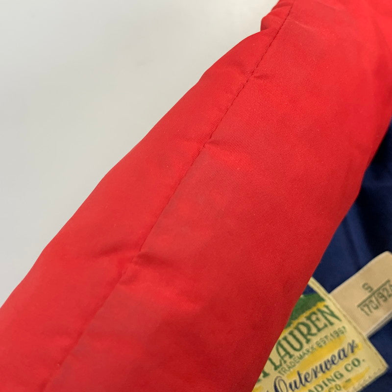 【中古品】【メンズ】 RALPH LAUREN ラルフローレン OUTDOOR TRADING アウトドア トレーディング 7186037WRBV DOWN VEST ダウン ベスト アウター 147-260922-ya-06-izu サイズ：S カラー：ネイビー×レッド 万代Net店