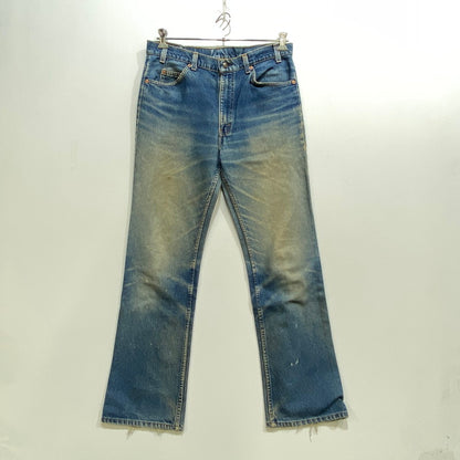 【中古品】【メンズ】 LEVI'S リーバイス 20517-0217 刻印575 USA製 80S 517 BOOT CUT DENM PANTS ブーツカット デニム パンツ ズボン ボトムス 157-260915-ya-12-izu サイズ：35×32 カラー：インディゴ 万代Net店
