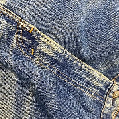 【中古品】【メンズ】 LEVI'S リーバイス 20517-0217 刻印575 USA製 80S 517 BOOT CUT DENM PANTS ブーツカット デニム パンツ ズボン ボトムス 157-260915-ya-12-izu サイズ：35×32 カラー：インディゴ 万代Net店