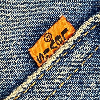 【中古品】【メンズ】 LEVI'S リーバイス 20517-0217 刻印575 USA製 80S 517 BOOT CUT DENM PANTS ブーツカット デニム パンツ ズボン ボトムス 157-260915-ya-12-izu サイズ：35×32 カラー：インディゴ 万代Net店