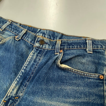 【中古品】【メンズ】 LEVI'S リーバイス 20517-0217 刻印575 USA製 80S 517 BOOT CUT DENM PANTS ブーツカット デニム パンツ ズボン ボトムス 157-260915-ya-12-izu サイズ：35×32 カラー：インディゴ 万代Net店