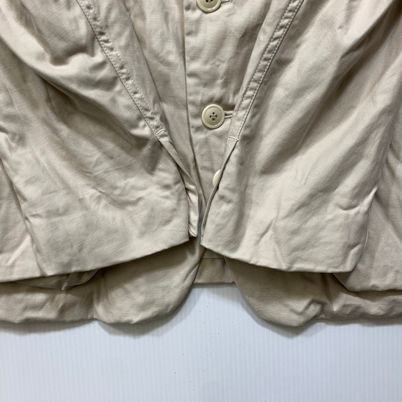 【中古品】【レディース】 45R フォーティーファイブアール 80310062 薄バックサテンの908ジャケッター アウター 168-260915-cs-07-izu サイズ：3 カラー：ベージュ 万代Net店
