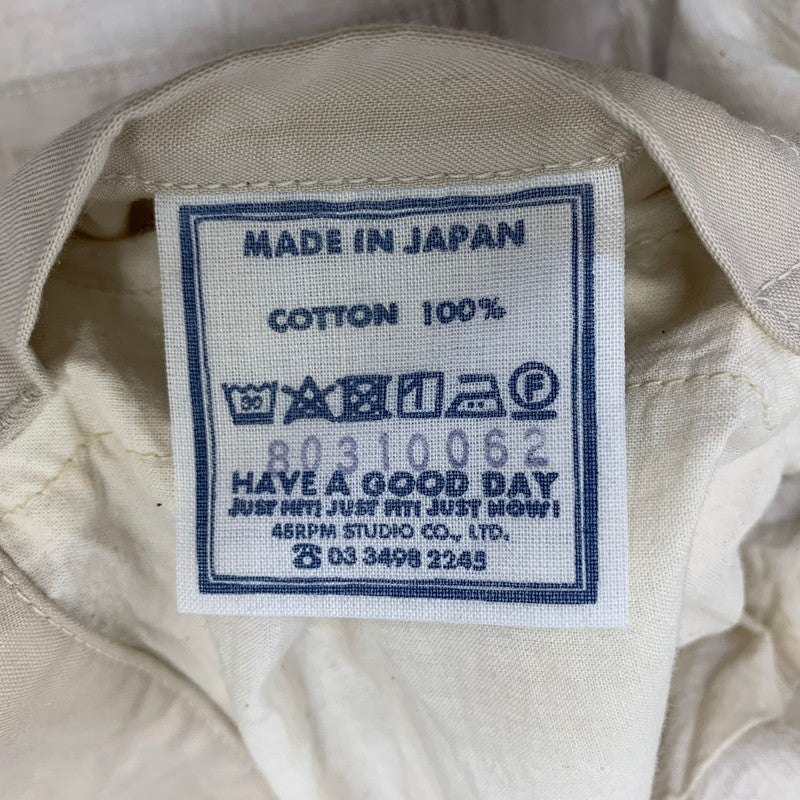 【中古品】【レディース】 45R フォーティーファイブアール 80310062 薄バックサテンの908ジャケッター アウター 168-260915-cs-07-izu サイズ：3 カラー：ベージュ 万代Net店