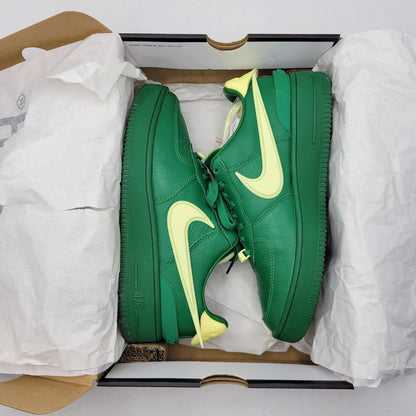 【中古品】【メンズ/レディース】 NIKE ナイキ × AMBUSH アンブッシュ AIR FORCE 1 LOW SP DV3464-300 エアフォース 1 ロー SP スニーカー 靴 160-260921-as-20-izu サイズ：25.5m カラー：PINE GREEN/CITRON TINT 万代Net店