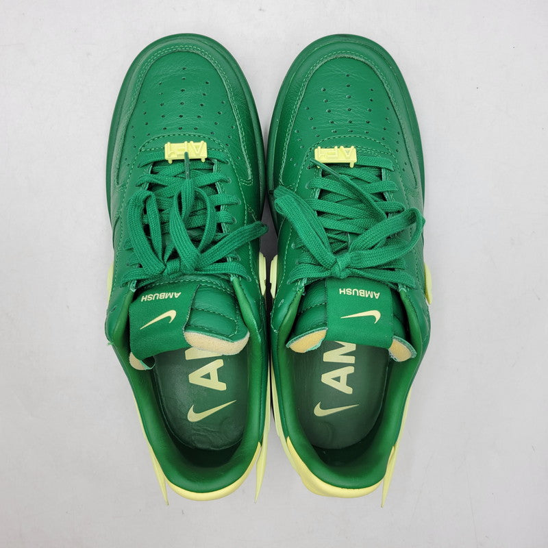 【中古品】【メンズ/レディース】 NIKE ナイキ × AMBUSH アンブッシュ AIR FORCE 1 LOW SP DV3464-300 エアフォース 1 ロー SP スニーカー 靴 160-260921-as-20-izu サイズ：25.5m カラー：PINE GREEN/CITRON TINT 万代Net店