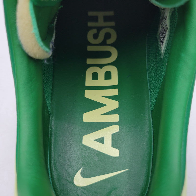 【中古品】【メンズ/レディース】 NIKE ナイキ × AMBUSH アンブッシュ AIR FORCE 1 LOW SP DV3464-300 エアフォース 1 ロー SP スニーカー 靴 160-260921-as-20-izu サイズ：25.5m カラー：PINE GREEN/CITRON TINT 万代Net店