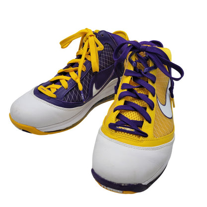 【中古品】【メンズ/レディース】 NIKE ナイキ LEBRON 7 QS CW2300-500 レブロン 7 スニーカー 靴 160-260921-as-21-izu サイズ：25.5m カラー：COURT PURPLE/WHITE-AMARILLO 万代Net店