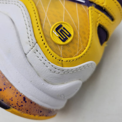 【中古品】【メンズ/レディース】 NIKE ナイキ LEBRON 7 QS CW2300-500 レブロン 7 スニーカー 靴 160-260921-as-21-izu サイズ：25.5m カラー：COURT PURPLE/WHITE-AMARILLO 万代Net店