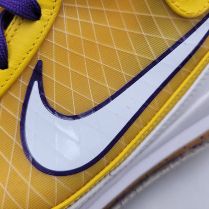 【中古品】【メンズ/レディース】 NIKE ナイキ LEBRON 7 QS CW2300-500 レブロン 7 スニーカー 靴 160-260921-as-21-izu サイズ：25.5m カラー：COURT PURPLE/WHITE-AMARILLO 万代Net店