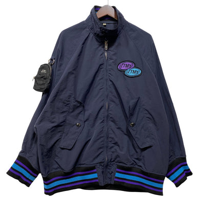 【中古品】【メンズ】 ZUTOMAYO ずとまよ テクノプア VARSITY JACKET バーシティ ジャケット アウター 147-260923-cs-14-izu サイズ：L カラー：ネイビー 万代Net店
