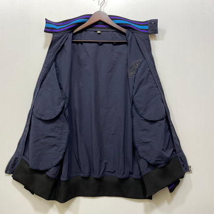 【中古品】【メンズ】 ZUTOMAYO ずとまよ テクノプア VARSITY JACKET バーシティ ジャケット アウター 147-260923-cs-14-izu サイズ：L カラー：ネイビー 万代Net店