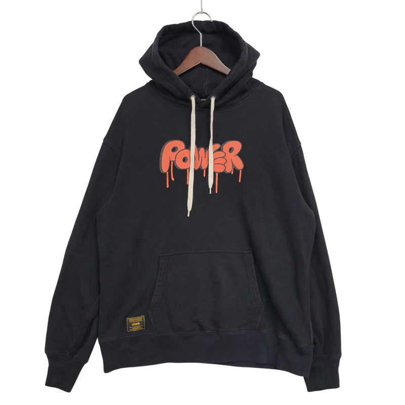 【中古品】【メンズ】 GLAMB グラム×チェーンソーマン POWER HOODIE パワー フーディー トップス 長袖 142-260916-ya-04-izu サイズ：L カラー：ブラック 万代Net店