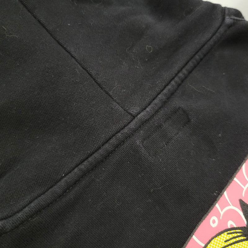 【中古品】【メンズ】 GLAMB グラム×チェーンソーマン POWER HOODIE パワー フーディー トップス 長袖 142-260916-ya-04-izu サイズ：L カラー：ブラック 万代Net店