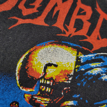 【中古品】【メンズ】 GLAMB グラム×チェーンソーマン BOMB DEVIL ボム デビル LS TEE ロングスリーブ Tシャツ トップス 長袖 142-260916-ya-01-izu サイズ：L カラー：ブラック 万代Net店