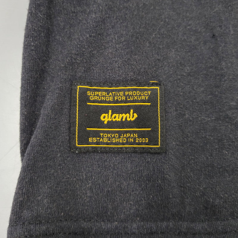 【中古品】【メンズ】 GLAMB グラム×チェーンソーマン BOMB DEVIL ボム デビル LS TEE ロングスリーブ Tシャツ トップス 長袖 142-260916-ya-01-izu サイズ：L カラー：ブラック 万代Net店
