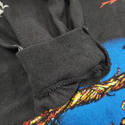 【中古品】【メンズ】 GLAMB グラム×チェーンソーマン BOMB DEVIL ボム デビル LS TEE ロングスリーブ Tシャツ トップス 長袖 142-260916-ya-01-izu サイズ：L カラー：ブラック 万代Net店