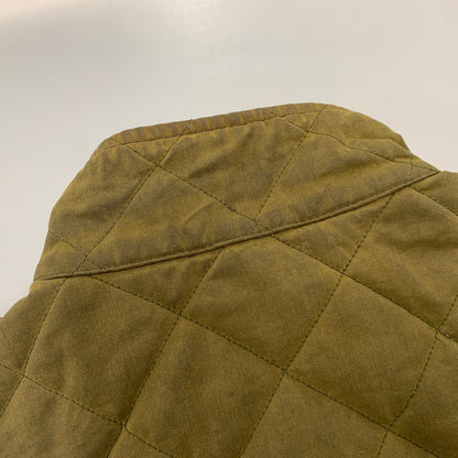 【現状渡し品】【メンズ】 BARBOUR バーブァー MWX0611OL71 15AW CHELSEA WAXED QUILTED JACKET チェルシー ワックスド キルティング ジャケット アウター 144-260915-cs-08-izu サイズ：XL カラー：カーキ 万代Net店