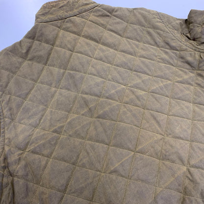 【現状渡し品】【メンズ】 BARBOUR バーブァー MWX0611OL71 15AW CHELSEA WAXED QUILTED JACKET チェルシー ワックスド キルティング ジャケット アウター 144-260915-cs-08-izu サイズ：XL カラー：カーキ 万代Net店