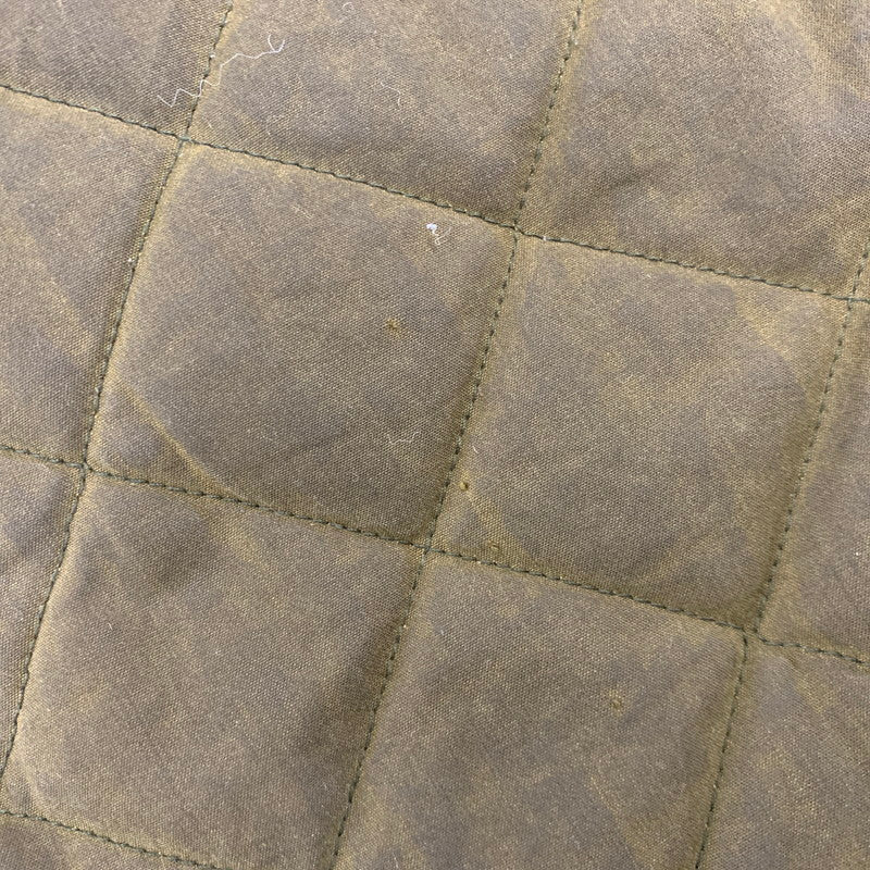 【現状渡し品】【メンズ】 BARBOUR バーブァー MWX0611OL71 15AW CHELSEA WAXED QUILTED JACKET チェルシー ワックスド キルティング ジャケット アウター 144-260915-cs-08-izu サイズ：XL カラー：カーキ 万代Net店