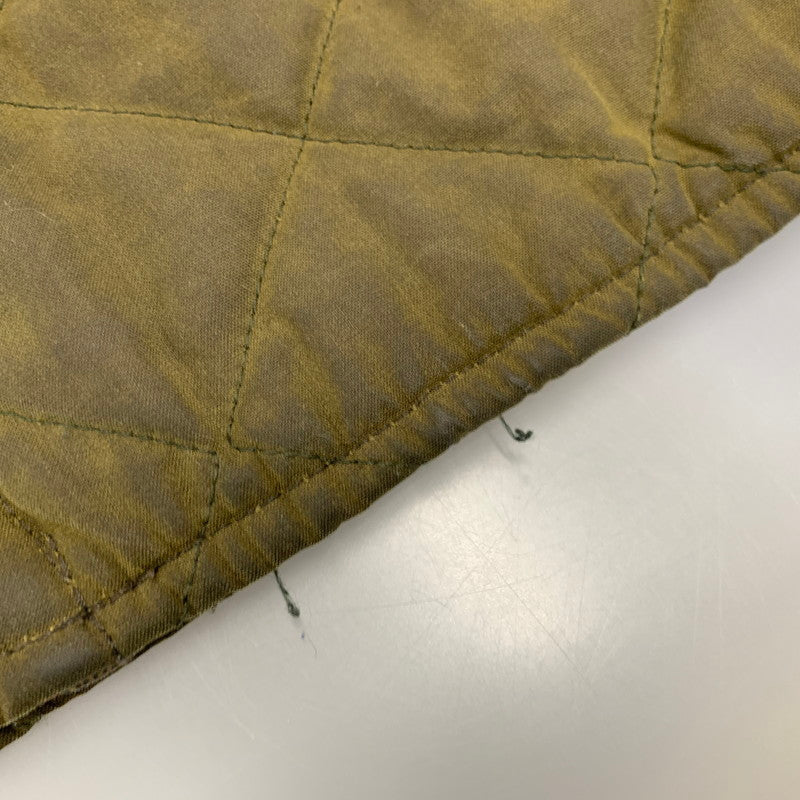 【現状渡し品】【メンズ】 BARBOUR バーブァー MWX0611OL71 15AW CHELSEA WAXED QUILTED JACKET チェルシー ワックスド キルティング ジャケット アウター 144-260915-cs-08-izu サイズ：XL カラー：カーキ 万代Net店