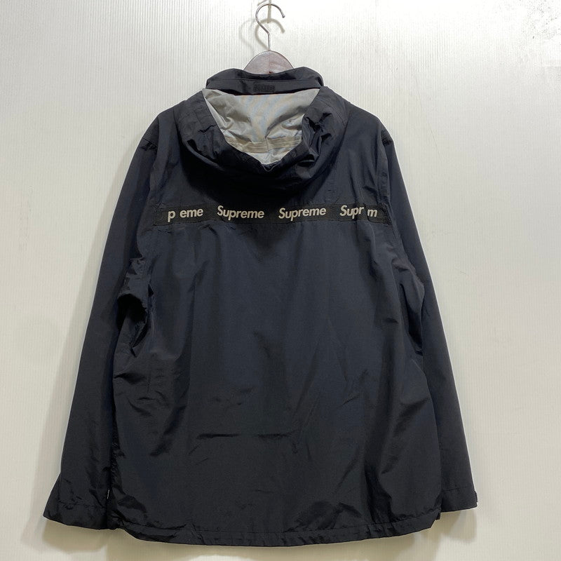 【中古品】【メンズ】 SUPREME シュプリーム 17FW TAPED SEAM JACKET テープド シーム ジャケット アウター 149-260915-ya-04-izu サイズ：L カラー：ブラック 万代Net店