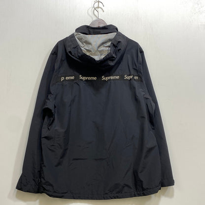 【中古品】【メンズ】 SUPREME シュプリーム 17FW TAPED SEAM JACKET テープド シーム ジャケット アウター 149-260915-ya-04-izu サイズ：L カラー：ブラック 万代Net店