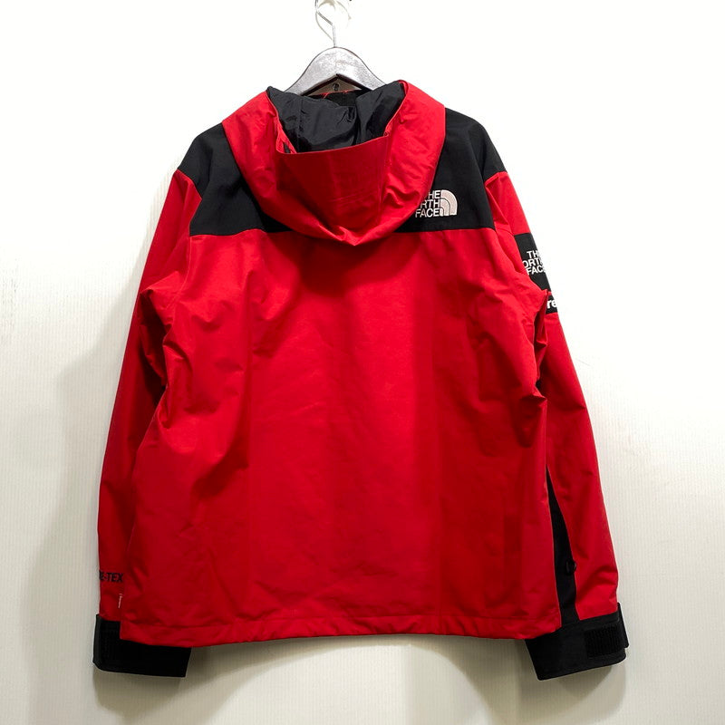 【中古品】【メンズ】 SUPREME シュプリーム× THE NORTH FACE ザ・ノースフェイス NF0A3VMM 19SS ARC LOGO MOUNTAIN PARKA アークロゴ マウンテンパーカー アウター 149-260915-ya-03-izu サイズ：L カラー：レッド 万代Net店