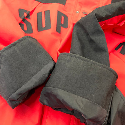 【中古品】【メンズ】 SUPREME シュプリーム× THE NORTH FACE ザ・ノースフェイス NF0A3VMM 19SS ARC LOGO MOUNTAIN PARKA アークロゴ マウンテンパーカー アウター 149-260915-ya-03-izu サイズ：L カラー：レッド 万代Net店