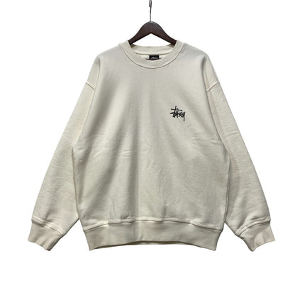 【中古品】【メンズ】 STUSSY ステューシー 1915001 BASIC STUSSY PIGMENT CREW SWEATSHIRT ベーシック ステューシー ピグメント クルー スウェットシャツ トップス 長袖 142-260915-cs-09-izu サイズ：L カラー：ホワイト 万代Net店