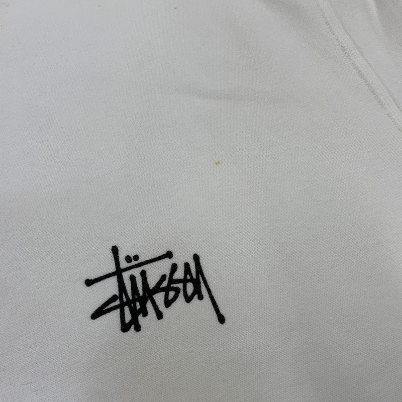 【中古品】【メンズ】 STUSSY ステューシー 1915001 BASIC STUSSY PIGMENT CREW SWEATSHIRT ベーシック ステューシー ピグメント クルー スウェットシャツ トップス 長袖 142-260915-cs-09-izu サイズ：L カラー：ホワイト 万代Net店