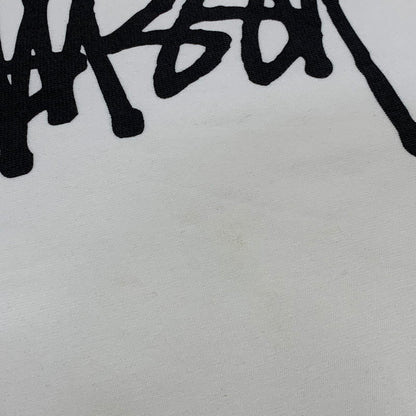 【中古品】【メンズ】 STUSSY ステューシー 1915001 BASIC STUSSY PIGMENT CREW SWEATSHIRT ベーシック ステューシー ピグメント クルー スウェットシャツ トップス 長袖 142-260915-cs-09-izu サイズ：L カラー：ホワイト 万代Net店