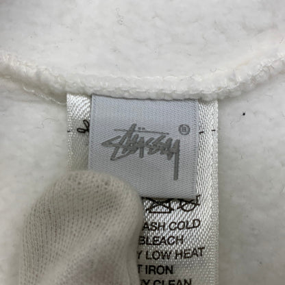 【中古品】【メンズ】 STUSSY ステューシー 1915001 BASIC STUSSY PIGMENT CREW SWEATSHIRT ベーシック ステューシー ピグメント クルー スウェットシャツ トップス 長袖 142-260915-cs-09-izu サイズ：L カラー：ホワイト 万代Net店