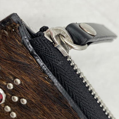 【中古品】【メンズ/レディース】 SUPREME シュプリーム× HOLLYWOOD TRADING COMPANY ハリウッド・トレーディング・カンパニー 23SS HTC STUDDED WALLET スタッド ウォレット 財布 200-260915-ya-10-izu カラー：ブラウン 万代Net店