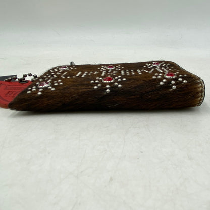 【中古品】【メンズ/レディース】 SUPREME シュプリーム× HOLLYWOOD TRADING COMPANY ハリウッド・トレーディング・カンパニー 23SS HTC STUDDED WALLET スタッド ウォレット 財布 200-260915-ya-10-izu カラー：ブラウン 万代Net店