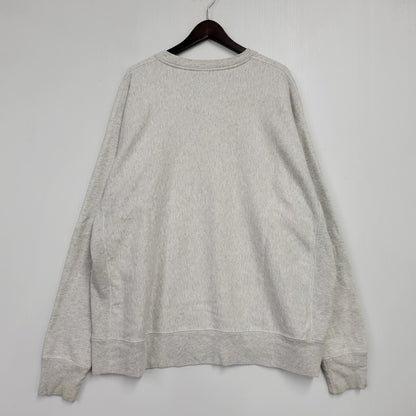【中古品】【メンズ】 Champion チャンピオン UNIVERSITY OF SOUTH DAKOTA REVERSE WEAVE SWEATSHIRT リバースウィーブ スウェット トレーナー 青単色タグ復刻 148-260923-as-04-izu サイズ：2XL カラー：グレー系 万代Net店