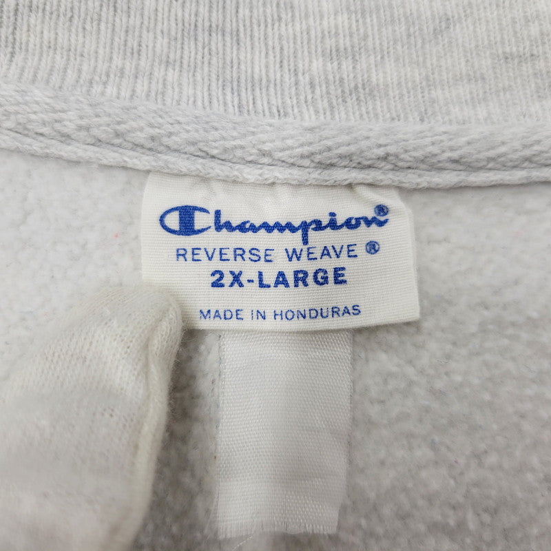【中古品】【メンズ】 Champion チャンピオン UNIVERSITY OF SOUTH DAKOTA REVERSE WEAVE SWEATSHIRT リバースウィーブ スウェット トレーナー 青単色タグ復刻 148-260923-as-04-izu サイズ：2XL カラー：グレー系 万代Net店